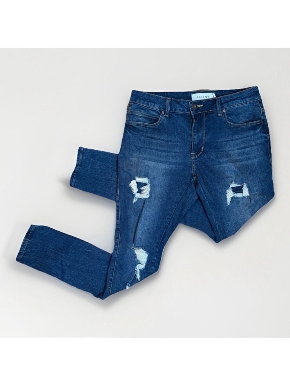 Absent Low Rise Jeans - Size 32 Tall/US 14T - Picture 2 of 9